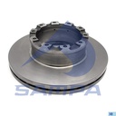 Brake disc, 430мм, SAF
