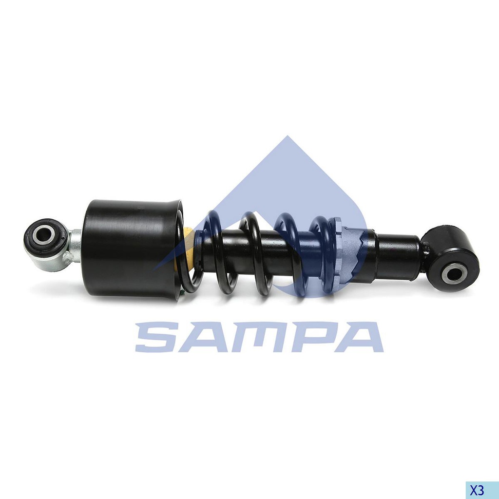 Cabin shock absorber