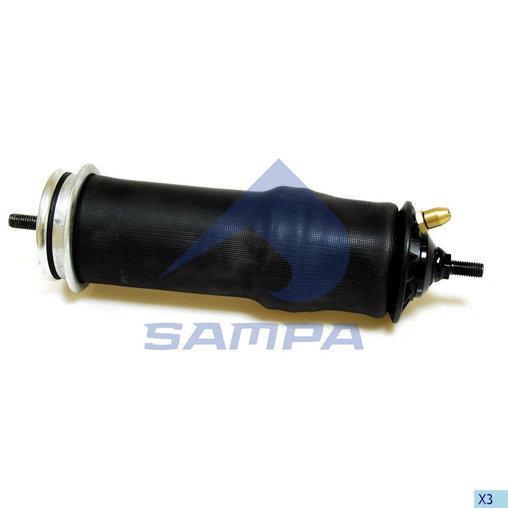 Air Bellow, With Shock Absorber, Cab