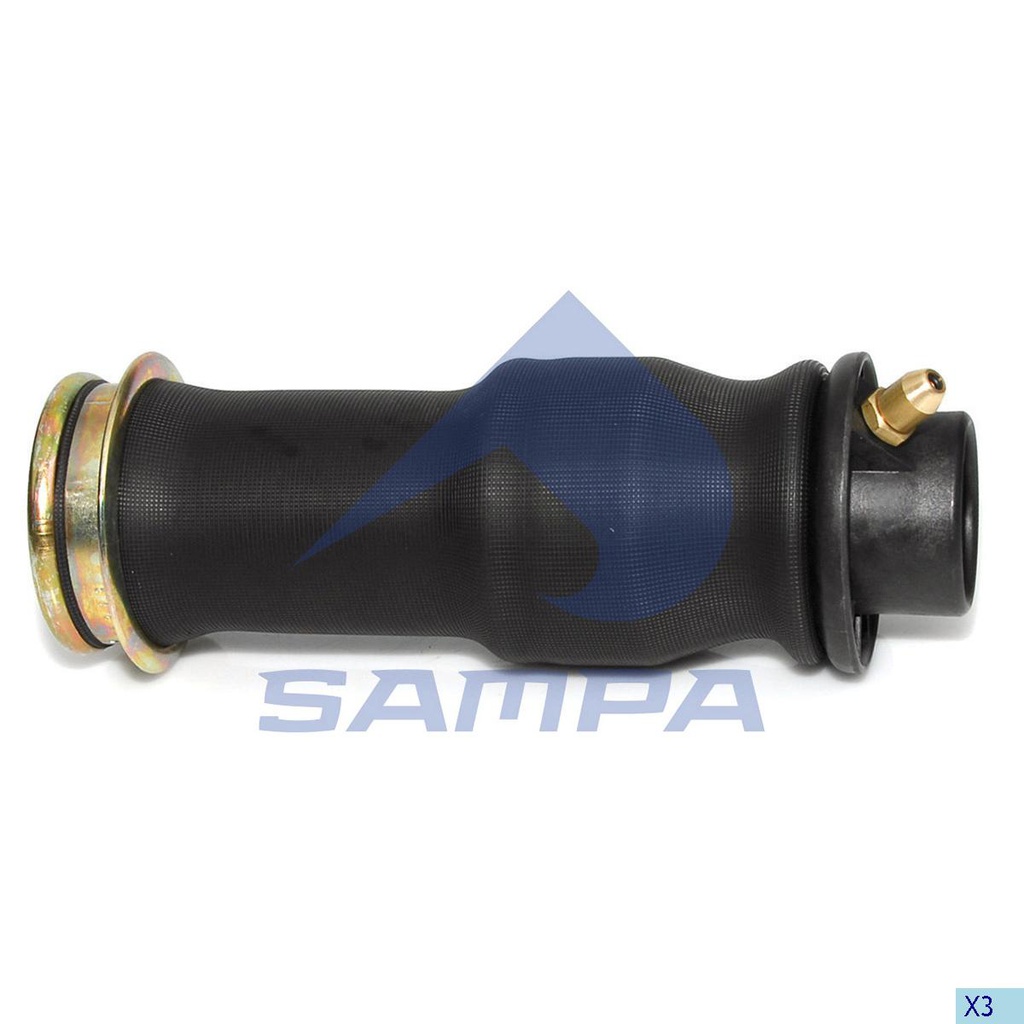 Air Bellow, Without Shock Absorber, Cab