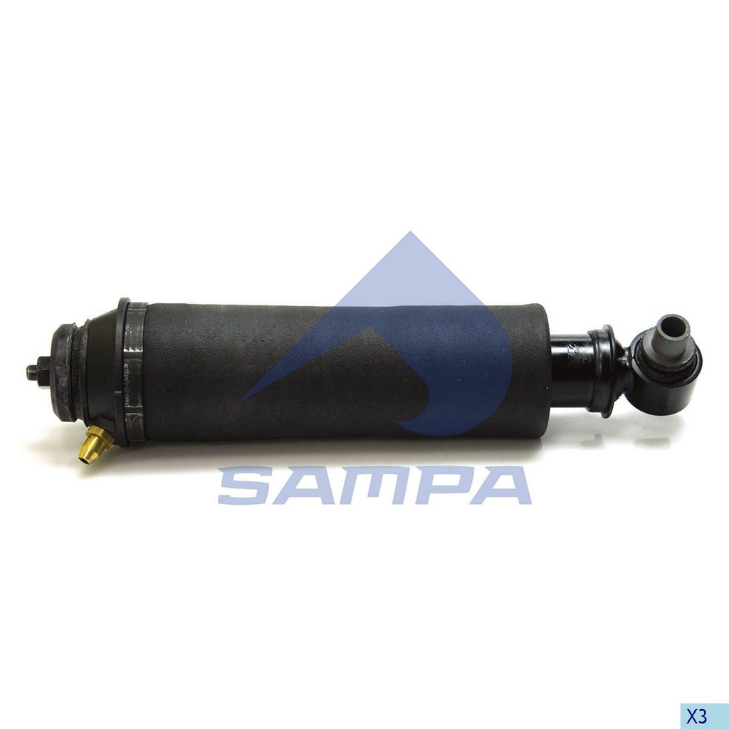 Air Bellow, With Shock Absorber, Cab