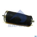 Air spring, with steel piston