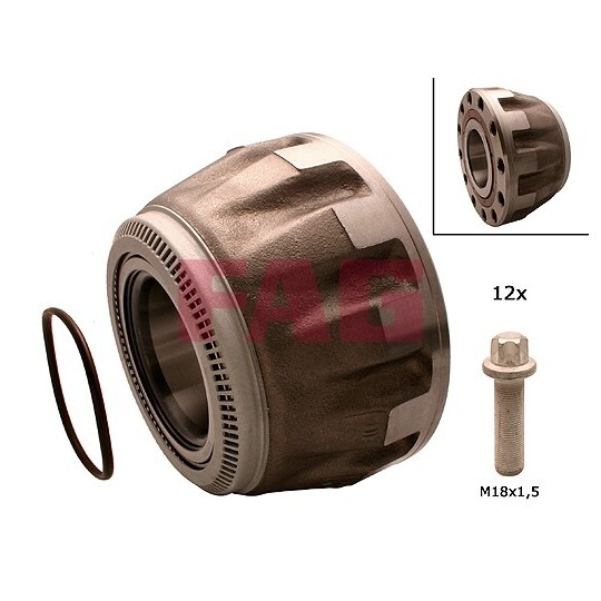 SAF Ступцины ком шаариг шөвгөр 110mm х 170mm FAG 804162.06.AM MAN