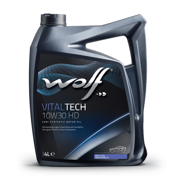 WOLF VITALTECH 10W30 HD 4L