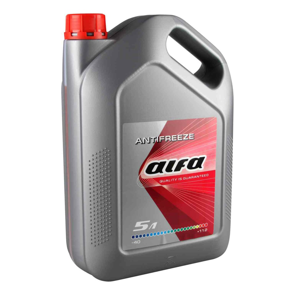 Антифриз ALFA -40 5кг улаан