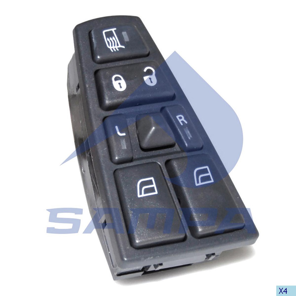 Хаалга цонхны удирдлага, Зүүн тал, VOLVO 032.393