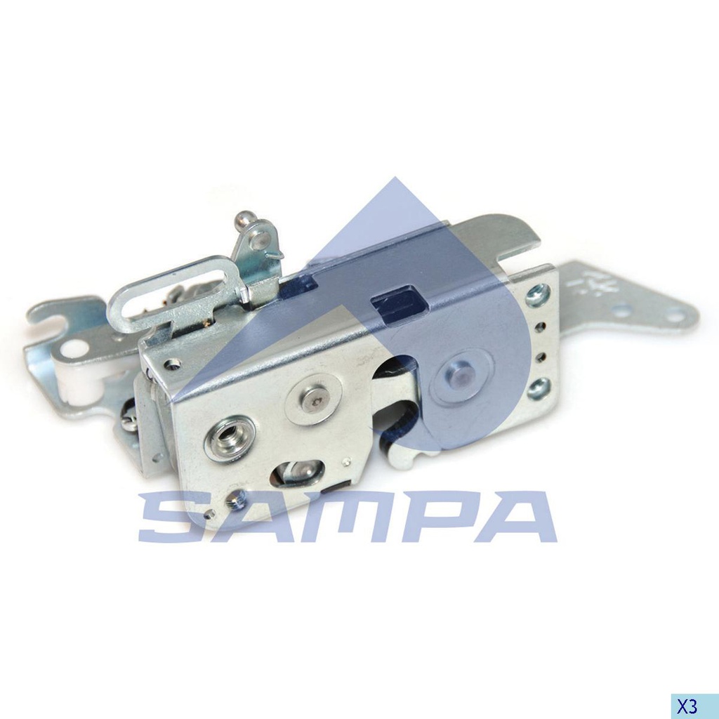 Door lock, right 034.144