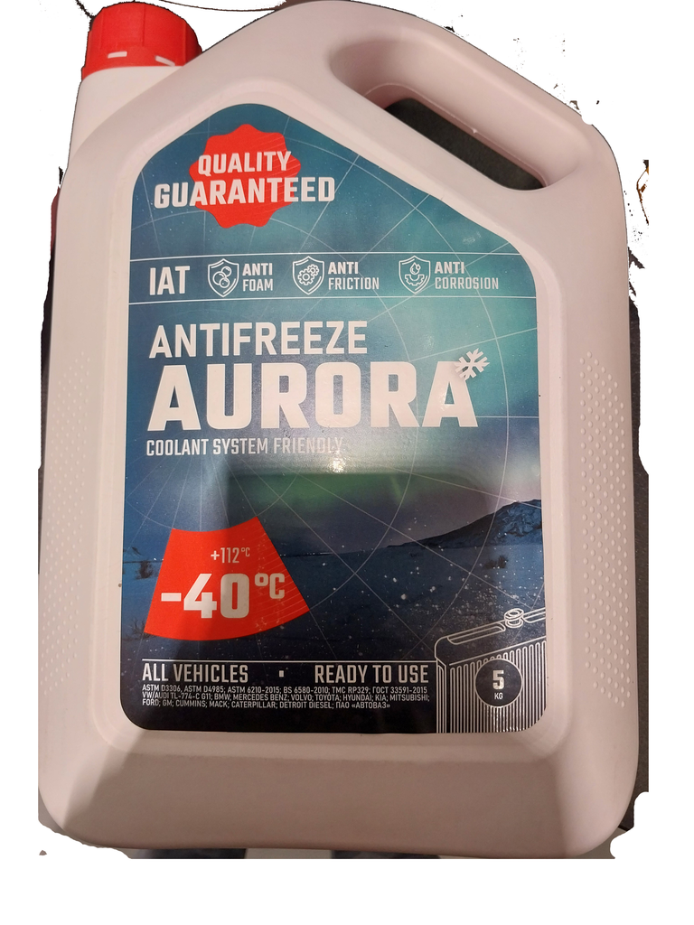 Антифриз AURORA (-40; +112) 1Oкг улаан