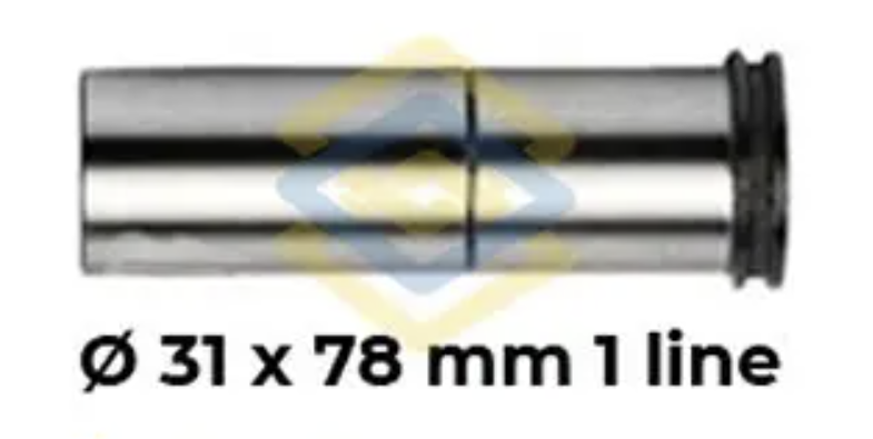 Ø 31 x 78 mm Богино втулка 0306203640 MERRITOR CALIPER