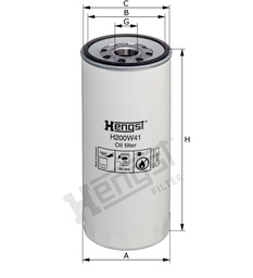 [H200W41] Oil Filter HENGST