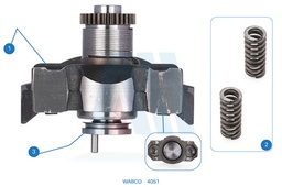 [WABCO - TGT-WBCMX-001A] Тоормозны калиперийн механизм WABCO MAX22T
